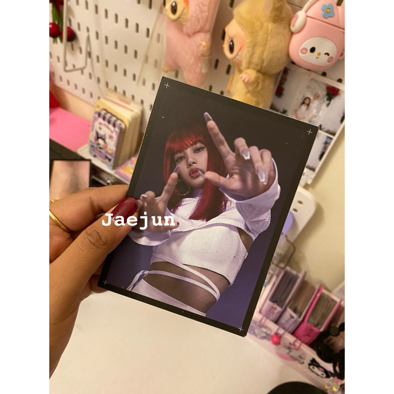 BLACKPINK  postcard How you like that official Lisa