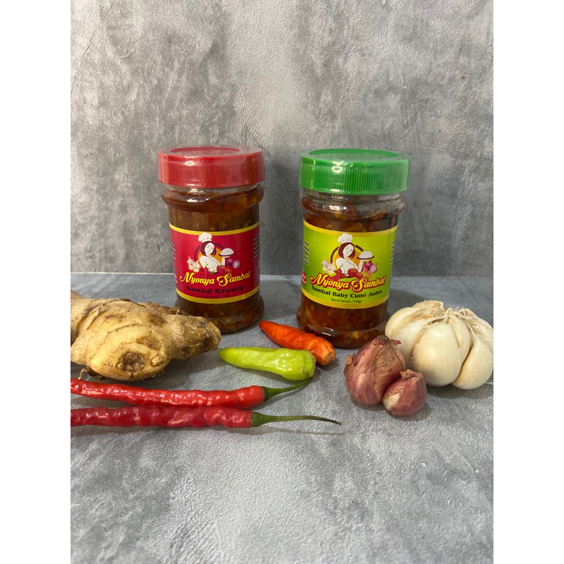 

Paket Hemat 2 Botol NyonyaSambalTeriDanCumiJudes