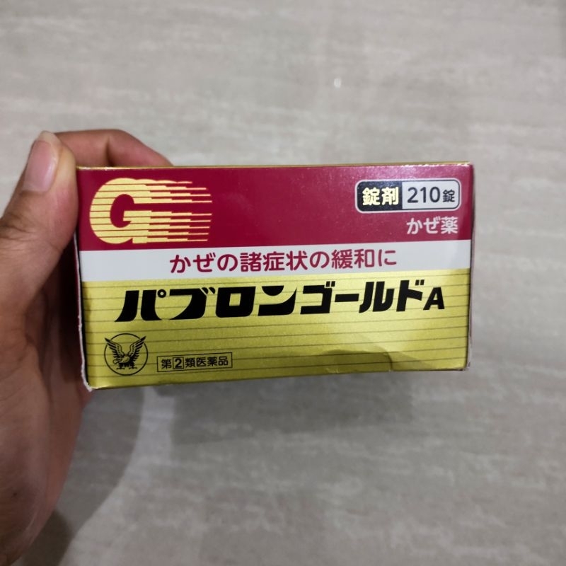 210 Tablet Taisho Pabron Gold A Flu Batuk Pilek Demam