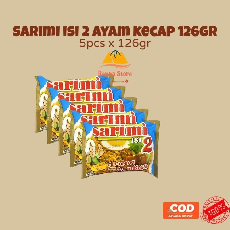 

SARIMI isi 2 Mie Goreng (isi 5pcs) Food Noodles