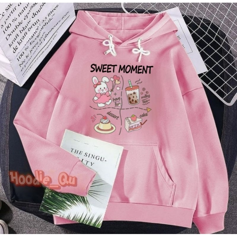 Jaket Hoodie Anak Remaja SWEET MOMENT | Sweater Untuk Anak Cewek Perempuan