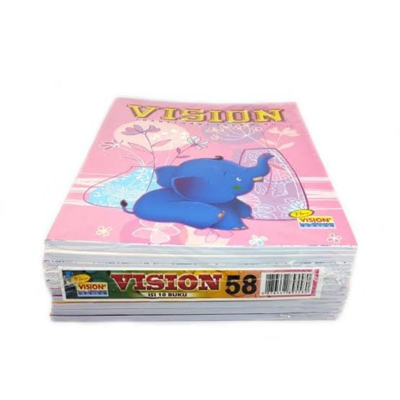 

BUKU TULIS VISION ISI 58,38,32,36,42,50