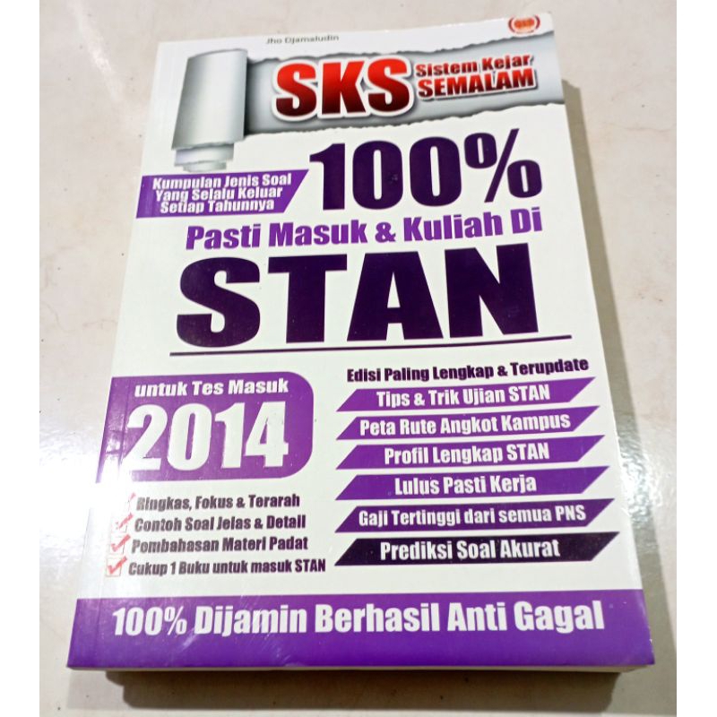 ( OBRAL ) BUKU PENDIDIKAN // PSIKOTES // 100% PASTI MASUK & KULIAH DI STAN 2014 // ORIGINAL