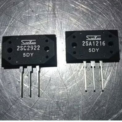 1set transistor sanken 5dy 2sa1216 2sc2922 kw
