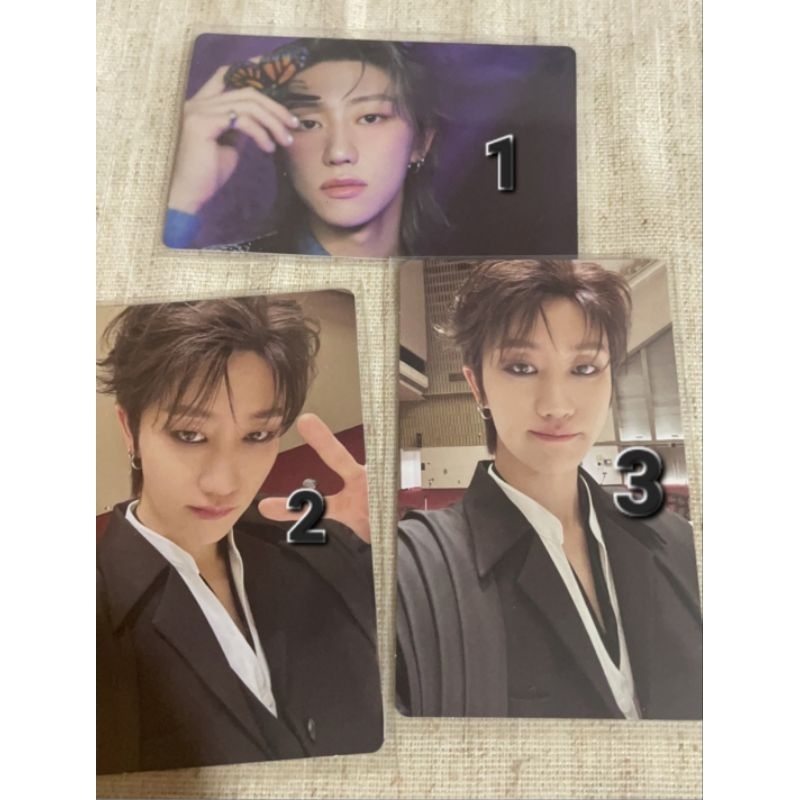 minghao photocard official include packing