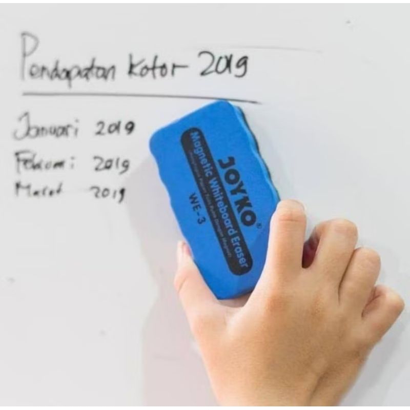 

penghapus papan joyko magnetic whiteboard eraser