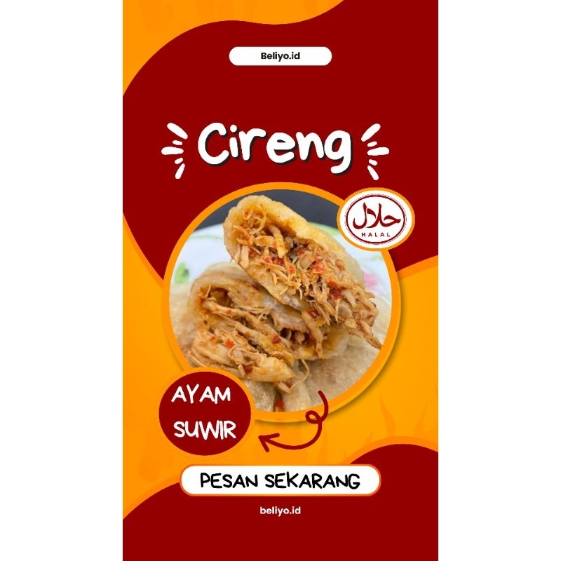 

CIRENG ISI AYAM SUWIR ORIGINAL DAN PEDAS-BELIYO.ID