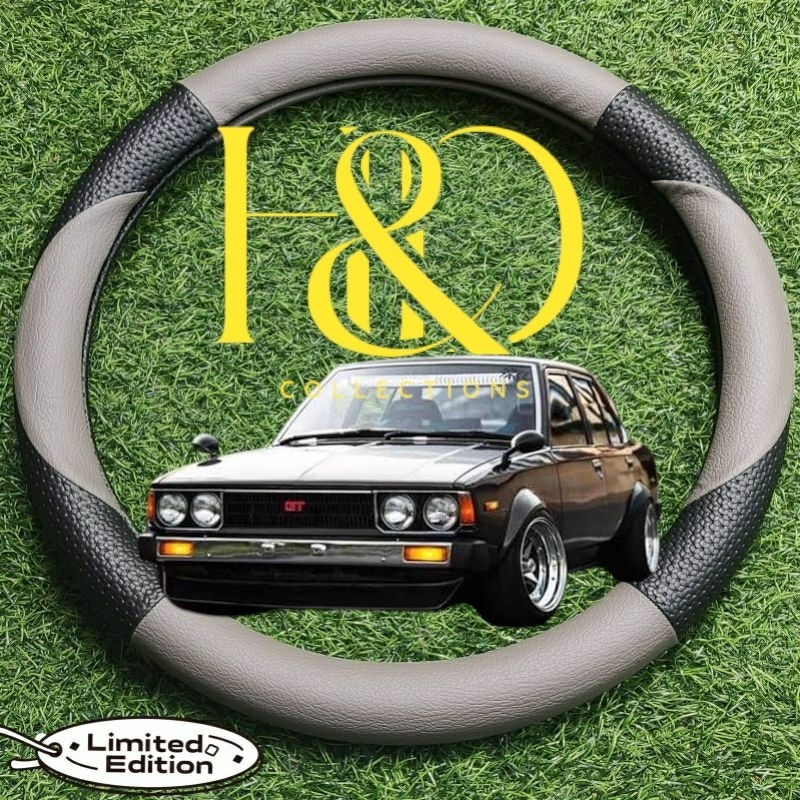 cover stir,aksesoris stir mobil TOYOTA CORROLLA GT,TWIN CAM,GREET,COROLLA ALL NEW ALL TYPE motif sab