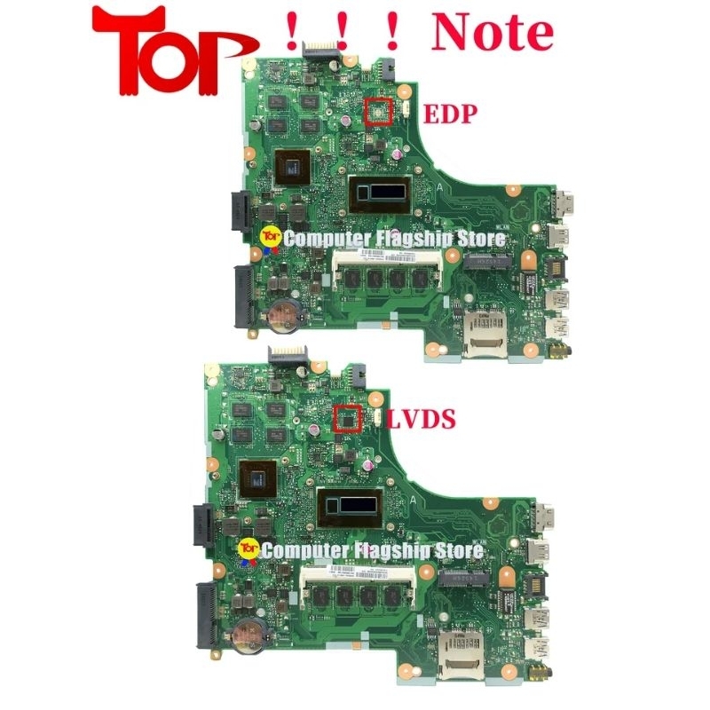 Motherboard mainboard Mobo Asus X450L A450L X450LN CORE I5 GENERASI 4 NVIDIA