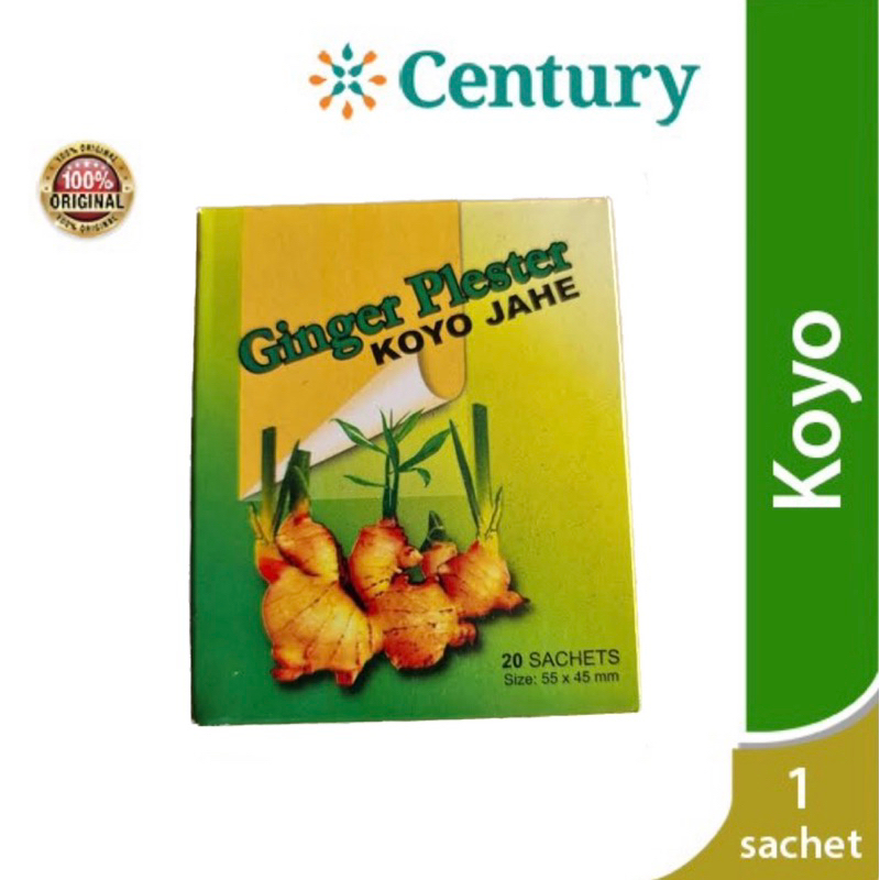 Ginger Plaster Jahe Sachet/ Koyo Jahe Sachet