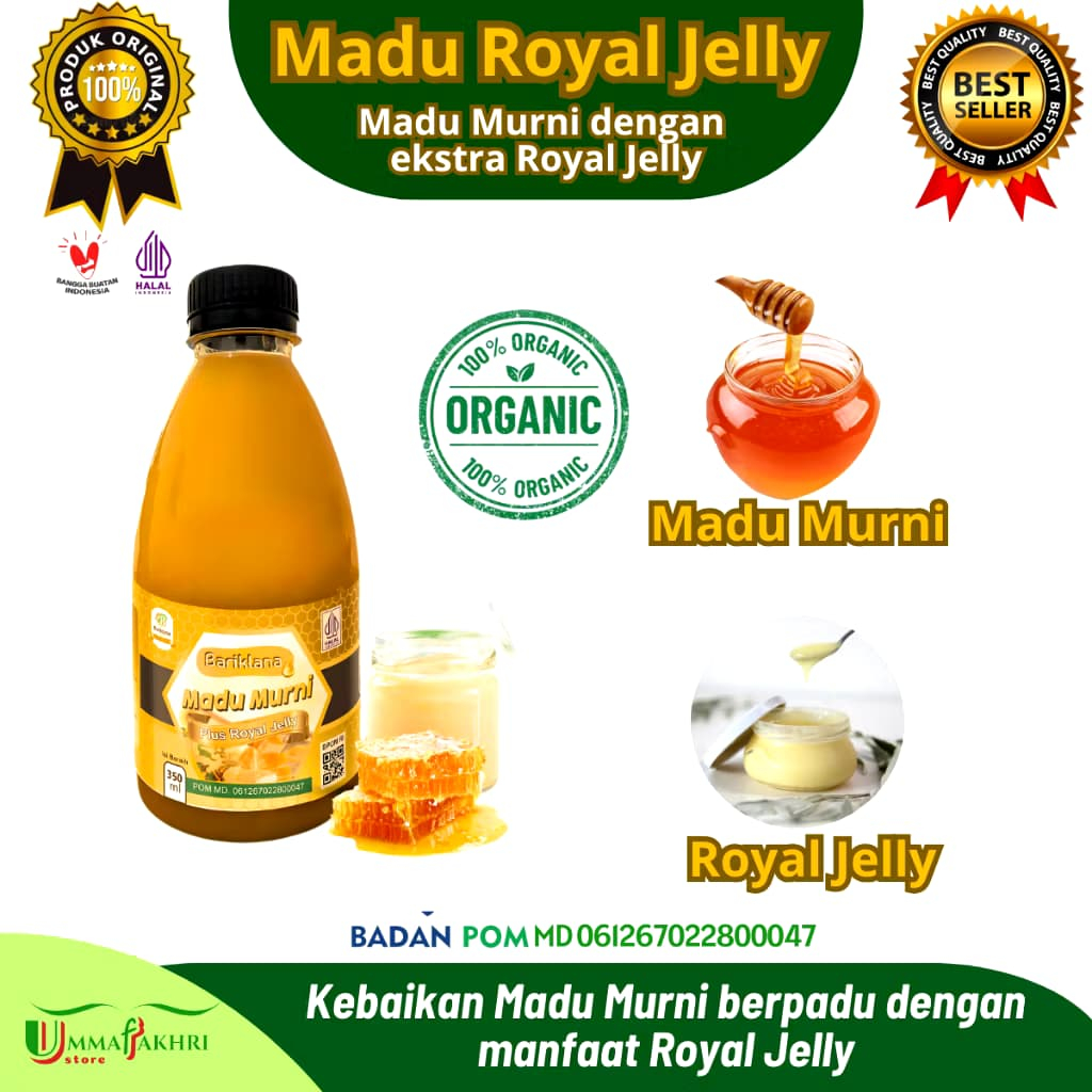 

Madu Murni dengan Royal Jelly