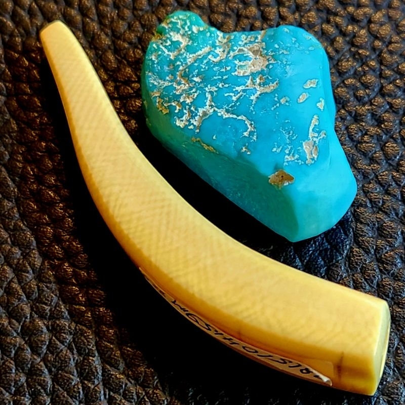 NEW LENGKUNG SEGI 8, 7,8 cm, Dim 1,5 x 1,0 cm, SERAT TIKAR, MULUS BENING, # Pipa Mil bukan Krtk, # R