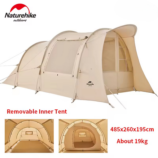 TENDA EAVES COTTON CLOTH 4 PERSON NATUREHIKE NH22ZP010