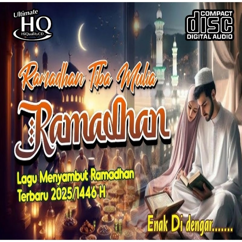 KASET CD COMPACT DISC MOBIL LAGU RAMADHAN TERBARU TERPOPULER - KASET CD MOBIL LAGU RELIGI RAMADHAN 2