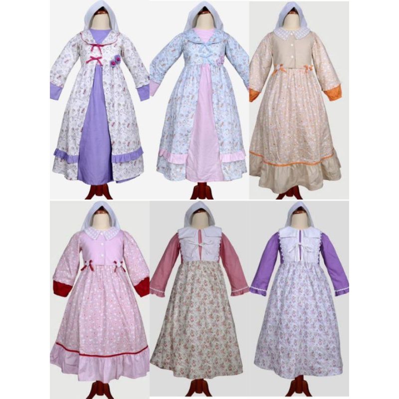 Gamis anak Aliza kids 1747 original