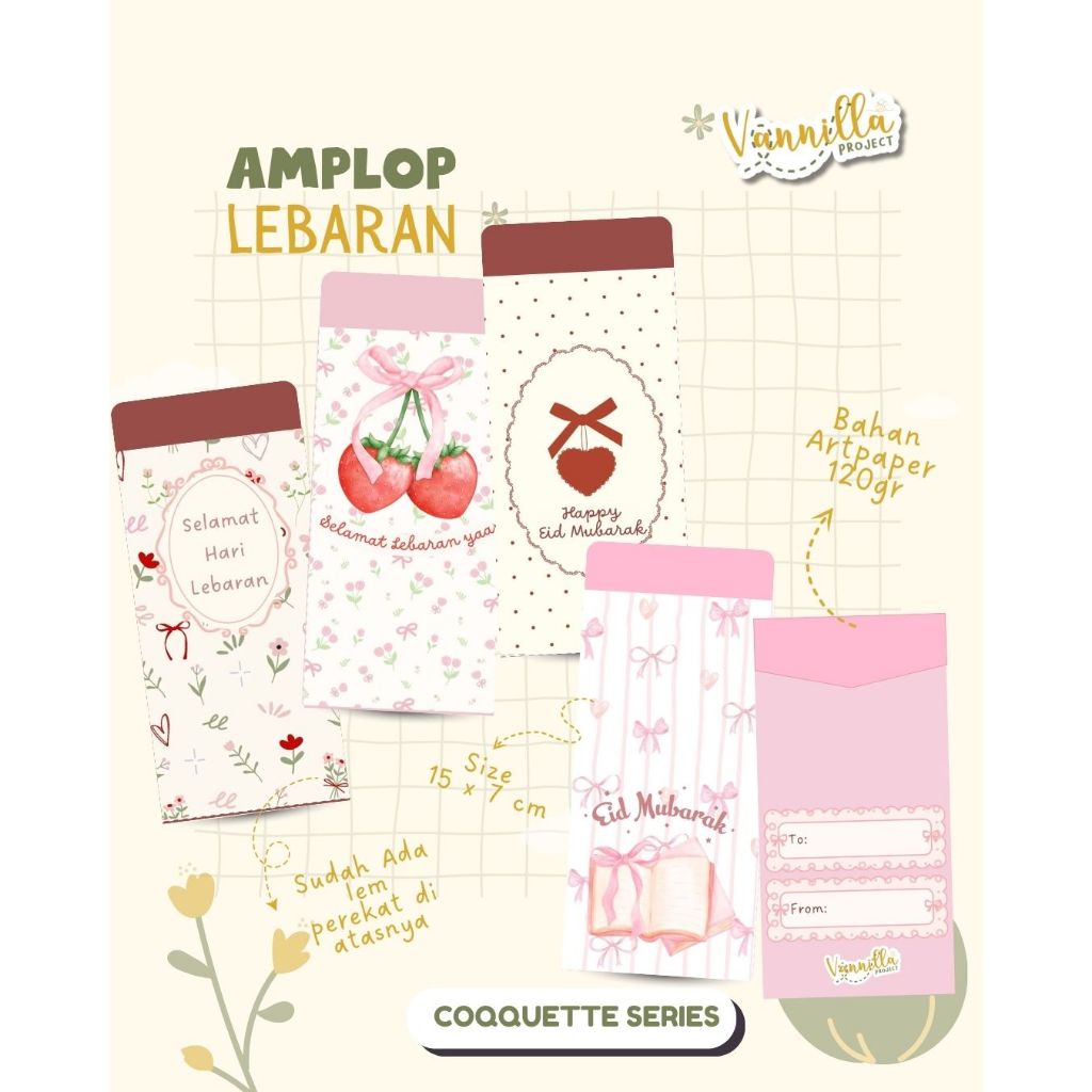 

Amplop Lebaran Coqquette 2025 Amplop idul Fitri