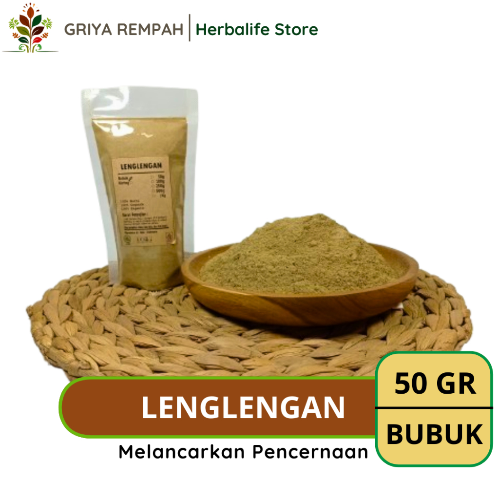 

LENGLENGAN BUBUK 50 GRAM Merdinah Rempah Herbal Alami untuk Kesehatan & Ramuan Kering Jamu Tradisional Leucas lavandulifolia