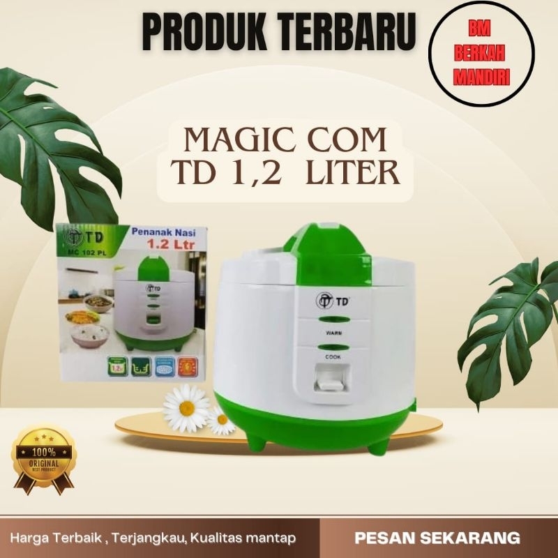 rice cooker TD 1,2 liter magic com TD promo