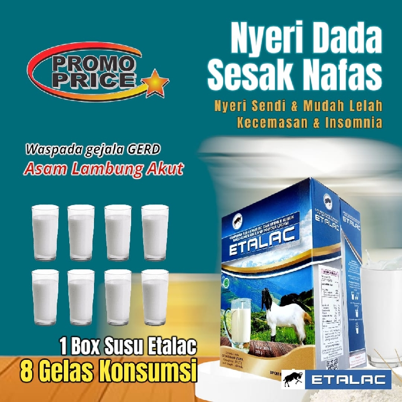 

Susu kambing etawa ETALAC bubuk Original (PAKET 2 BOX)