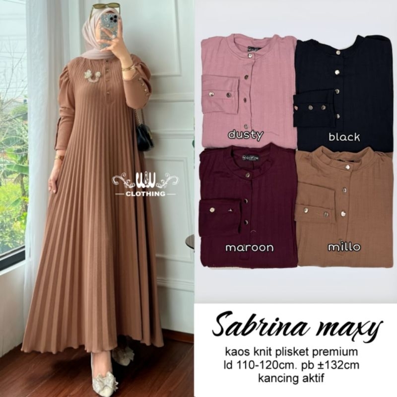 GAMIS WANITA SABRINA MAXY ORI BY WW