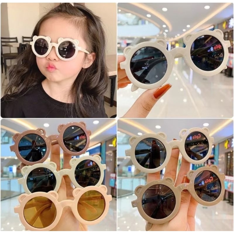 KACA MATA FASHION ANAK-ANAK / KACA MATA ANAK BULAT KARTUN LUCU