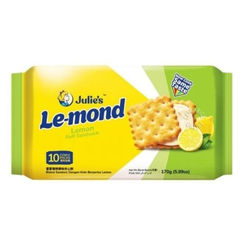 

Julie's Le-mond Puff Sandwich Lemon (170 Gr)