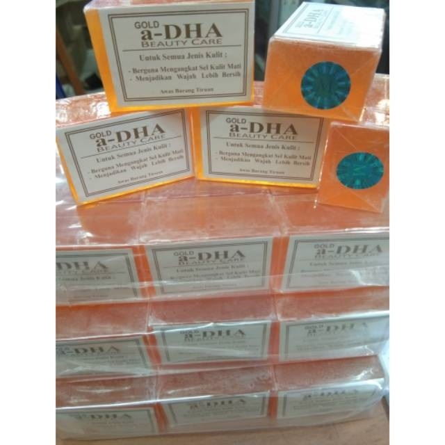 SABUN ADHA GOLD PAPAYA - Sabun a-DHA Gold Orange Sabun a DHA Gold Papaya Holo M 4.9