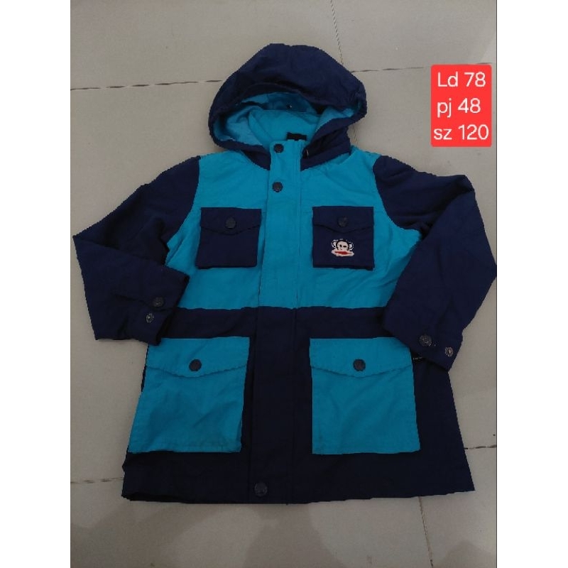 Paul frank outdoor jacket jaket anak unisex jaket anak model parka branded