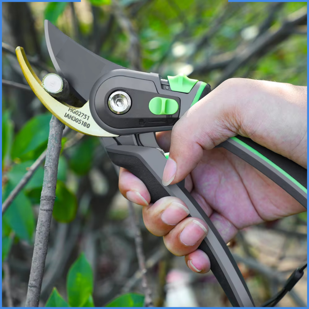 KNIFEZER Gunting Dahan dan Ranting Pohon Super Tajam Scissors 20mm - 1025
