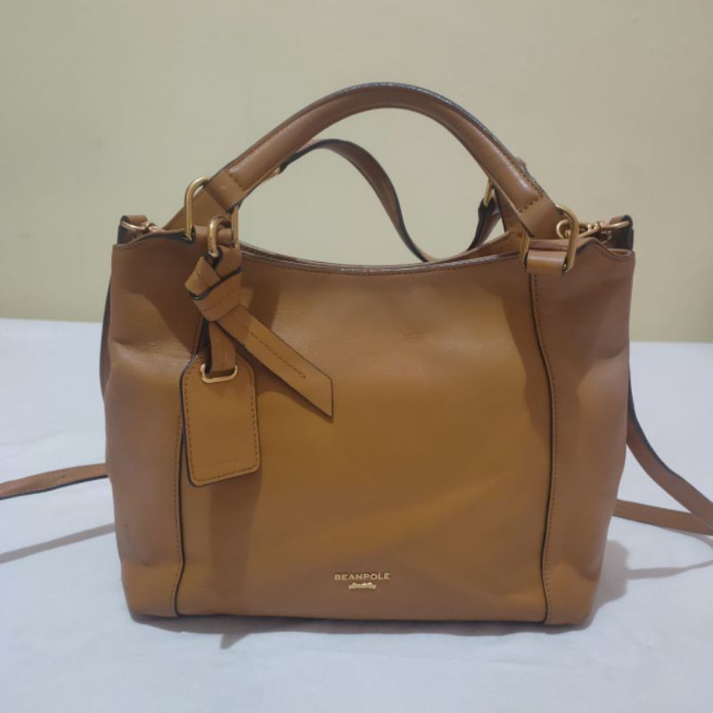 BP Beanpole bean pole Tas Kulas Kulit Asli Sapi Original