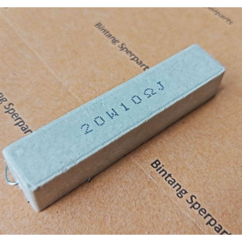 RESISTOR KAPUR 20W 10 OHM RESISTOR 20WATT 10 OHM RESISTOR 20 WATT 10 OHM