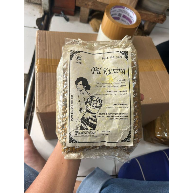 

1 Kg Pil Kuning Sabdo Palon Peluntur Lemak