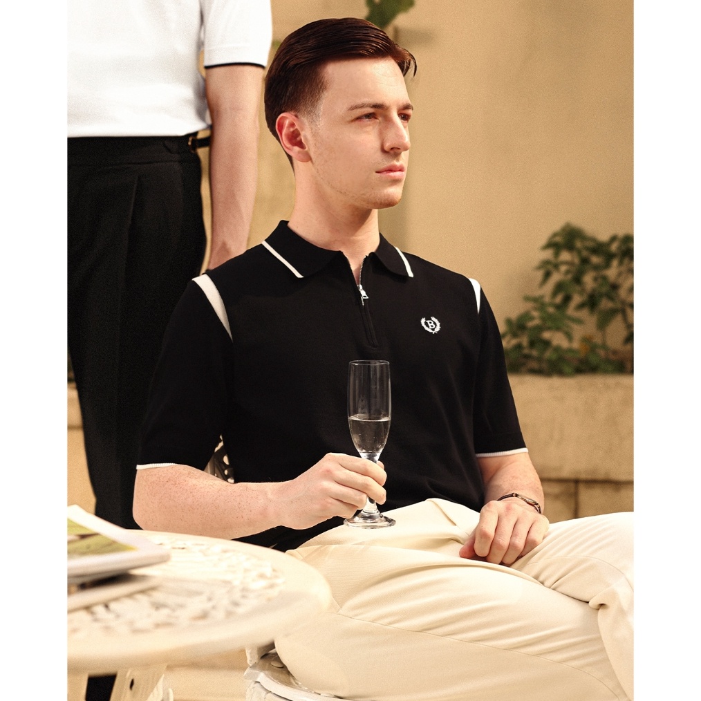 KODE T99X BALVEIN  Saint Laurent Knit Polo