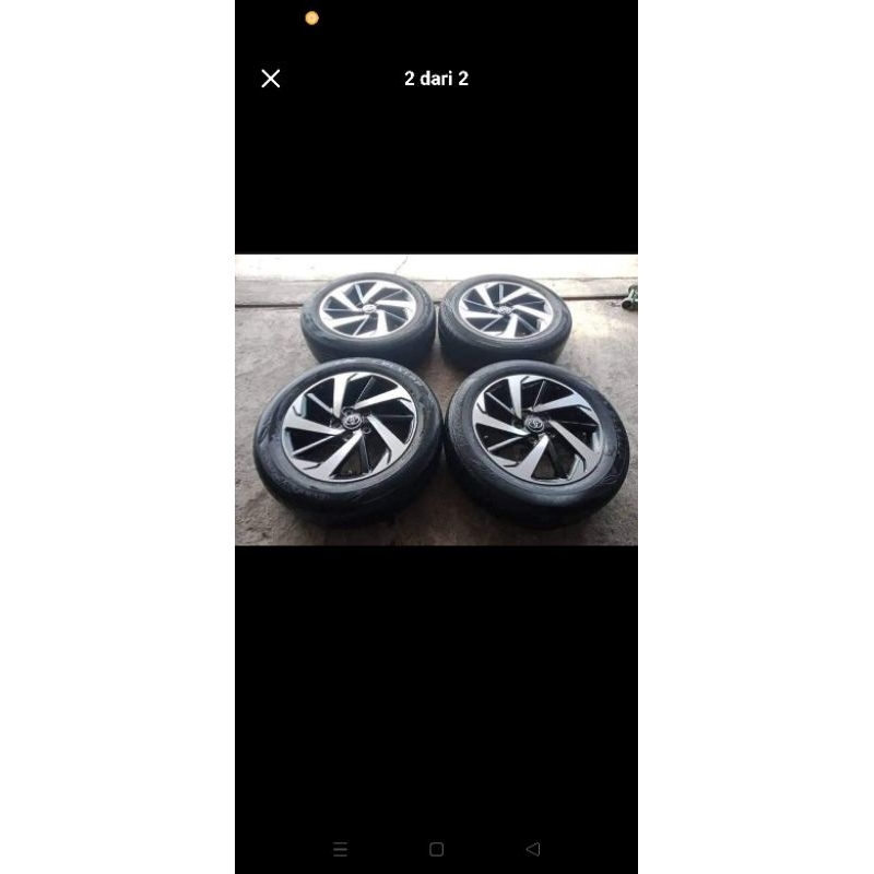 velg rush TRD Sportivo + ban tahun 2018