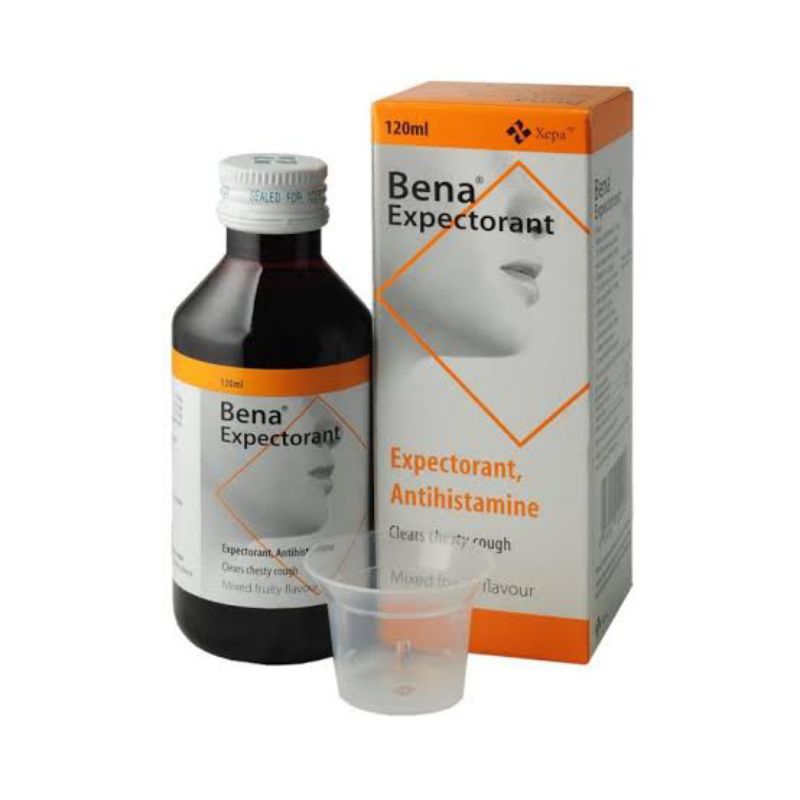 Bena Expectorant 120ml Original Malaysia