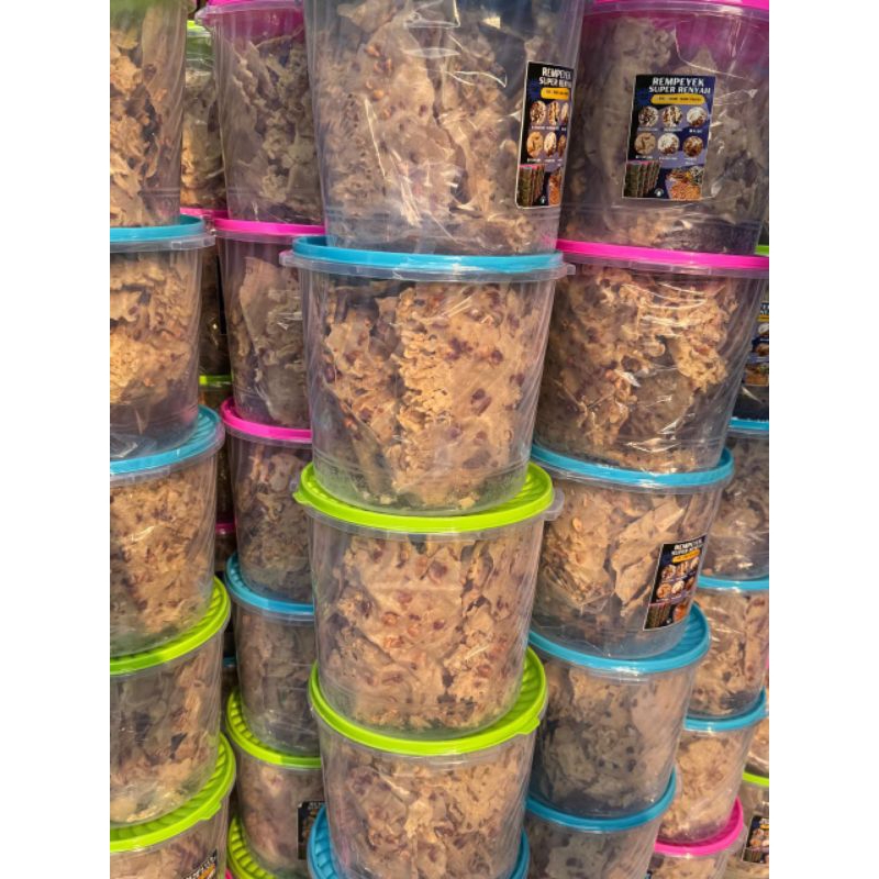 Peyek Kacang Peyek Rebon  toples