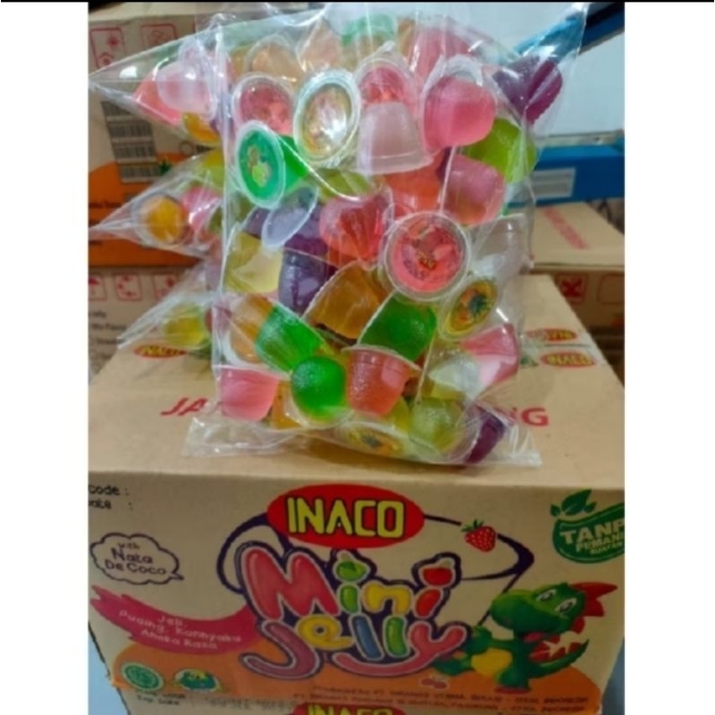 

INACO MINI JELLY CURAH MIX 1KG [ MURAH paket jelly inaco kiloan ]