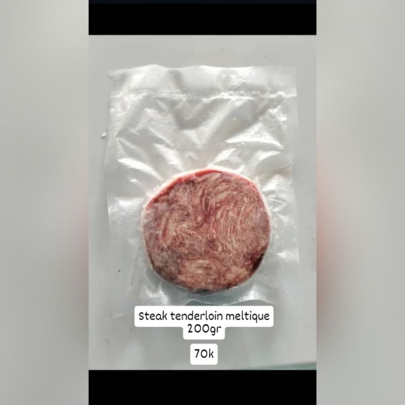

steak tenderloin meltique
