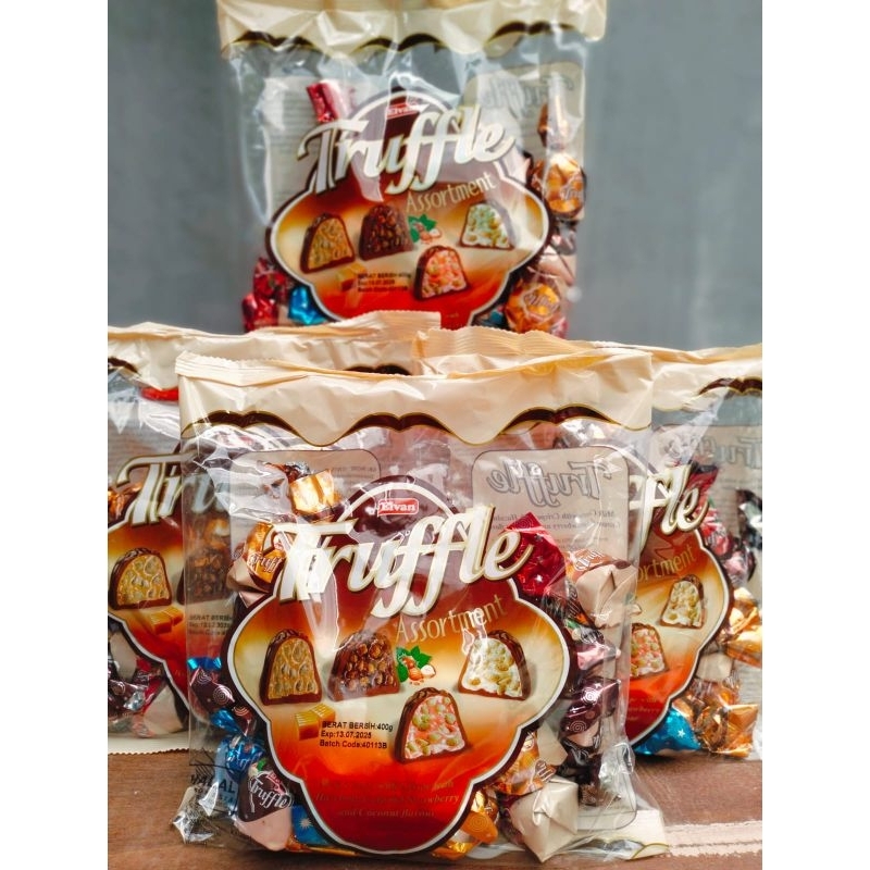

Elvan Truffle coklat turki 400 gram