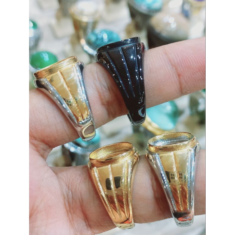Emban cincin ring titanium super tanam 7x9