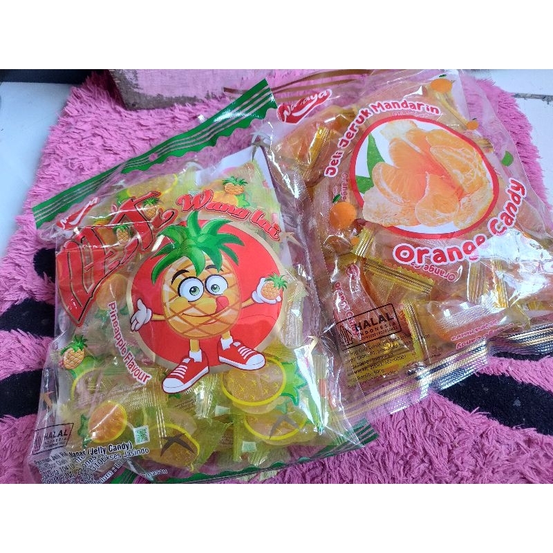 

Naraya jelly jeruk & jelly candy 400grm