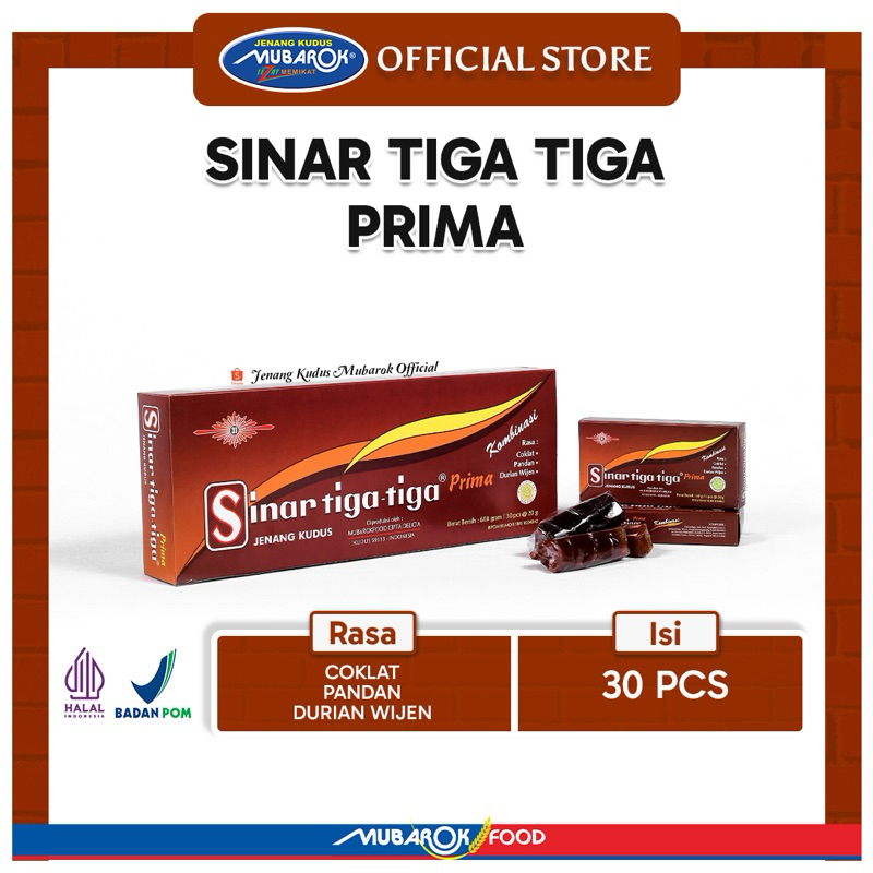 

Jenang Kudus Sinar Tiga-Tiga Prima Kombinasi, Dos 30s'