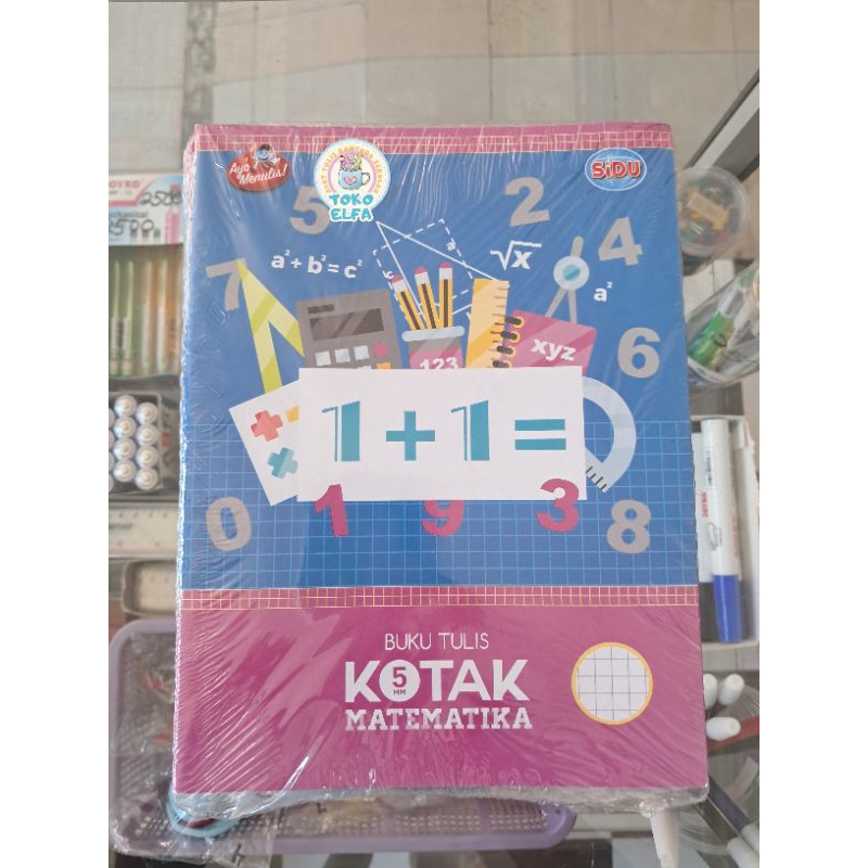 

SIDU Buku Tulis Kotak Kecil 38 Lembar Ukuran 21×16 cm (10 Buku)