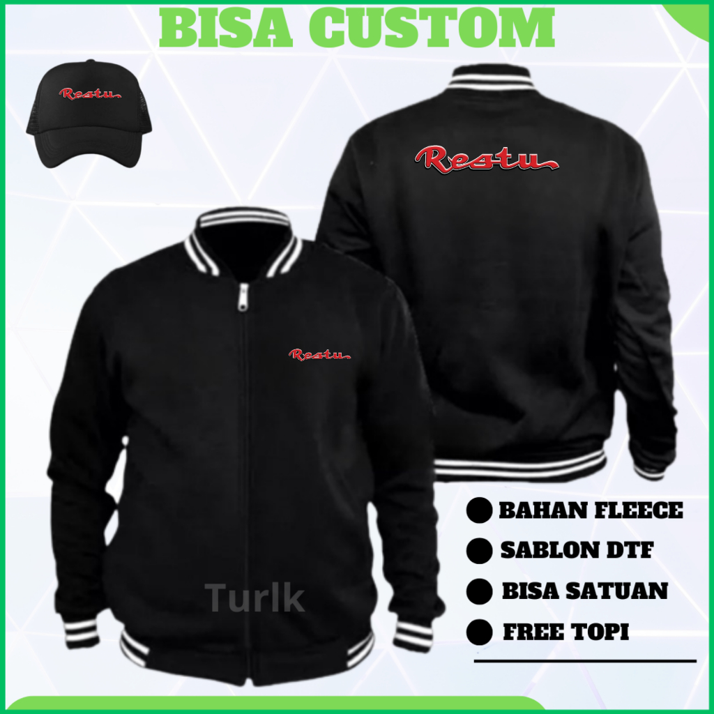 Jaket Bus Restu Jaket Varsity Bus Restu