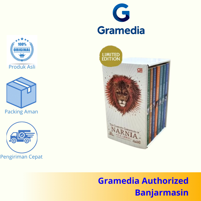 Gramedia Banjarmasin - Boxset The Chronicles of Narnia