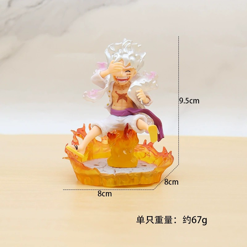 Figure Luffy Gear 5 10cm Figure Luffy Nika Figure One Piece
