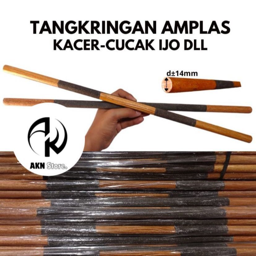 TANGKRINGAN PANGKRINGAN KACER KAYU AMPLAS CUKIT Tangkringan burung kacer poci jati amplas cukit (1pc
