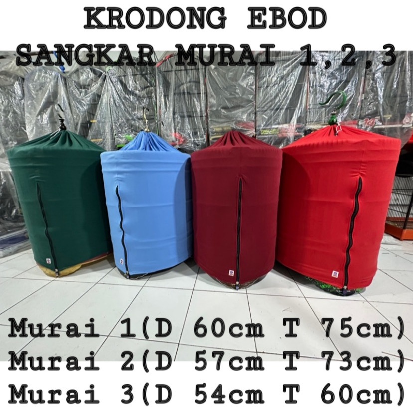 KERODONG KRODONG SANGKAR BURUNG MURAI NO 1,2,3 EBOD JAYA ORIGINAL ekonomis bahan tebal warna terleng