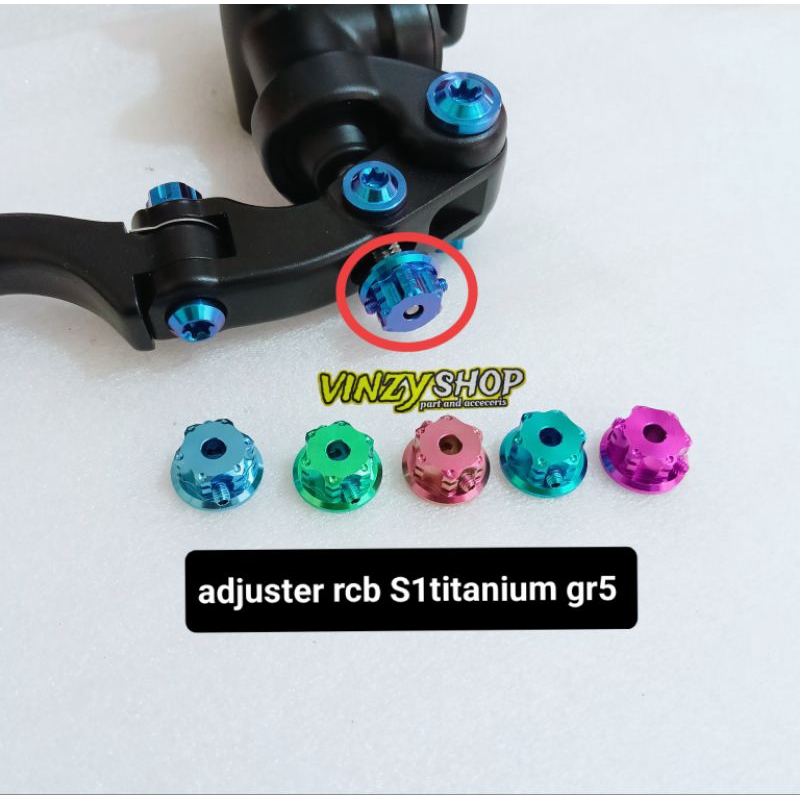 adjuster RCB S1 titanium gr5