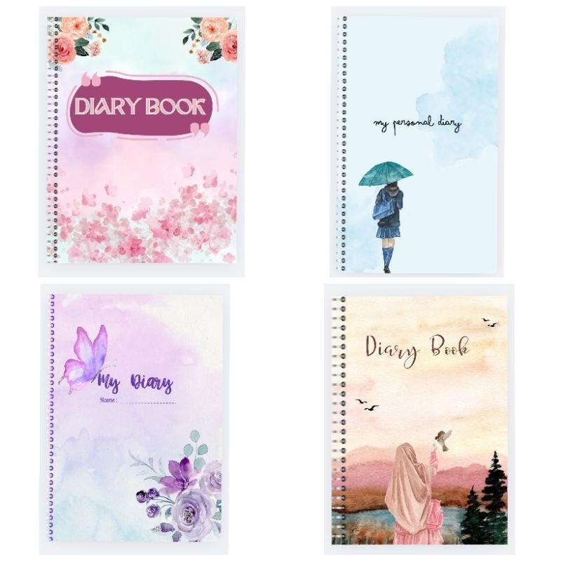 

Notebook Diary Journal A5 Aesthetic Custom Nama